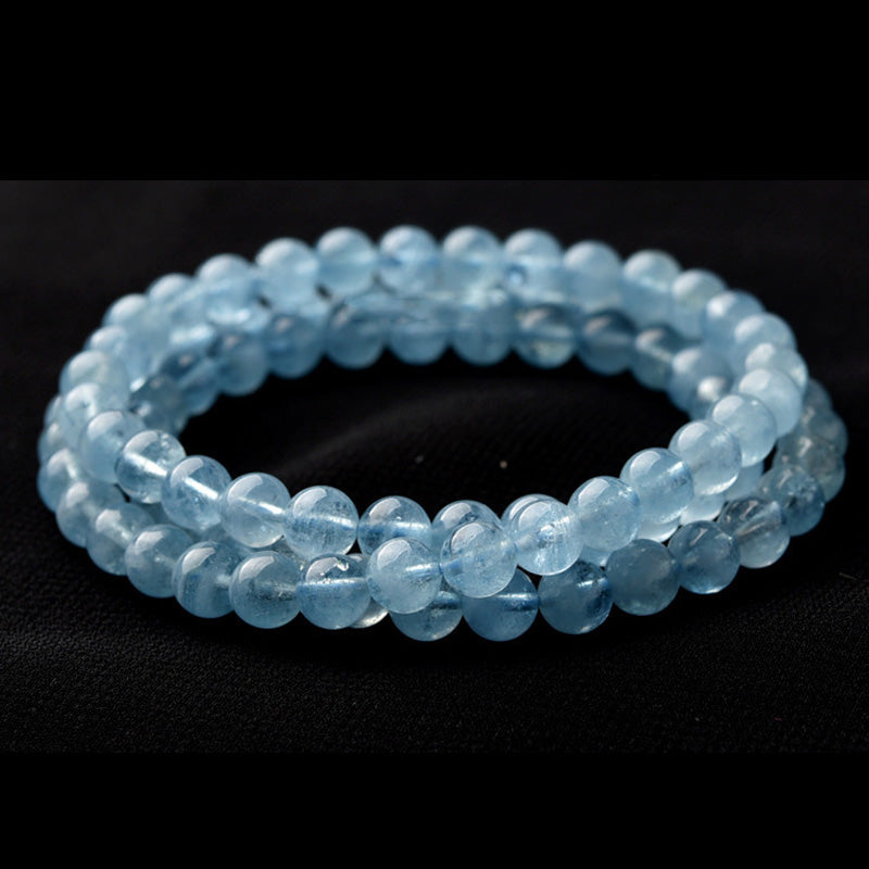 Nimara Ritual Natural Aquamarine Peace Healing Bracelet