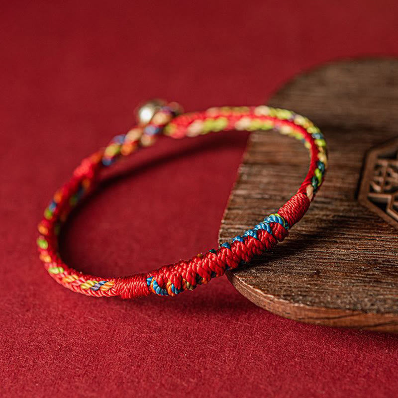 Nimara Ritual Handmade Five Color Thread Protection Bracelet