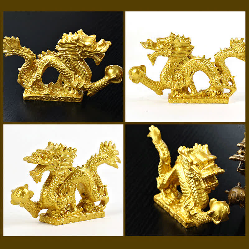 Nimara Ritual Feng Shui Dragon Auspicious Cloud Wealth Luck Decoration