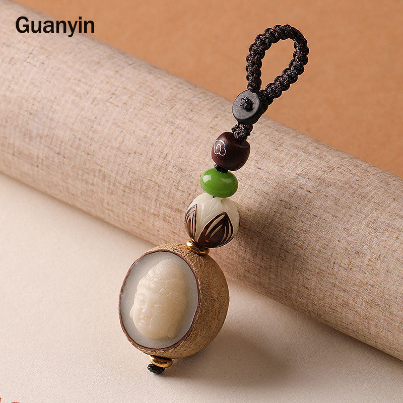 Nimara Ritual Bodhi Seed Blessing Keychain Decoration
