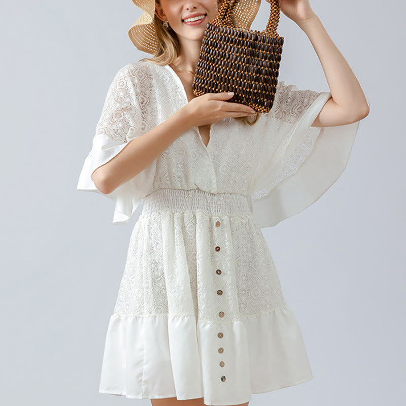 Nimara Ritual Hand-woven Wooden Beads Handbag