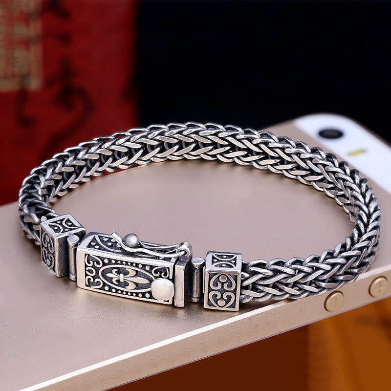 Nimara Ritual Retro Dragon Keel Braided Design Balance Healing Bracelet
