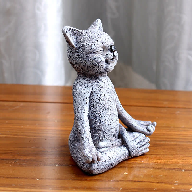 Nimara Ritual Meditating Zen Dog Cat Frog Decoration