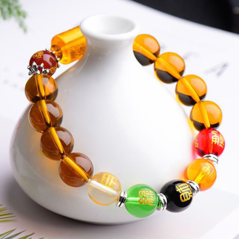 Nimara Ritual Natural Citrine Fortune Happiness Bracelet