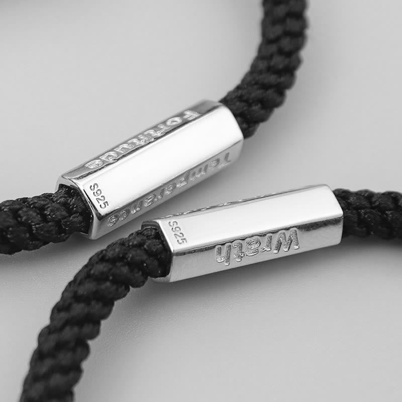 Nimara Ritual Seven Deadly Sins Seven Virtues Braided String Bracelet