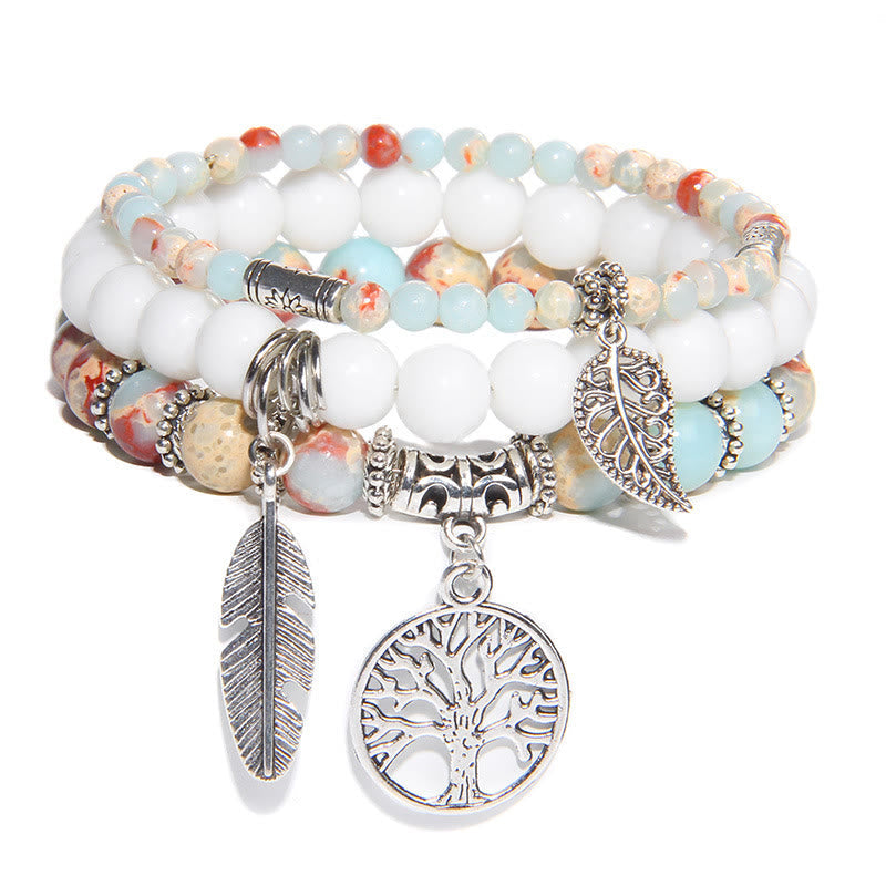 Nimara Ritual Tree Of Life Turquoise Balance Bracelet