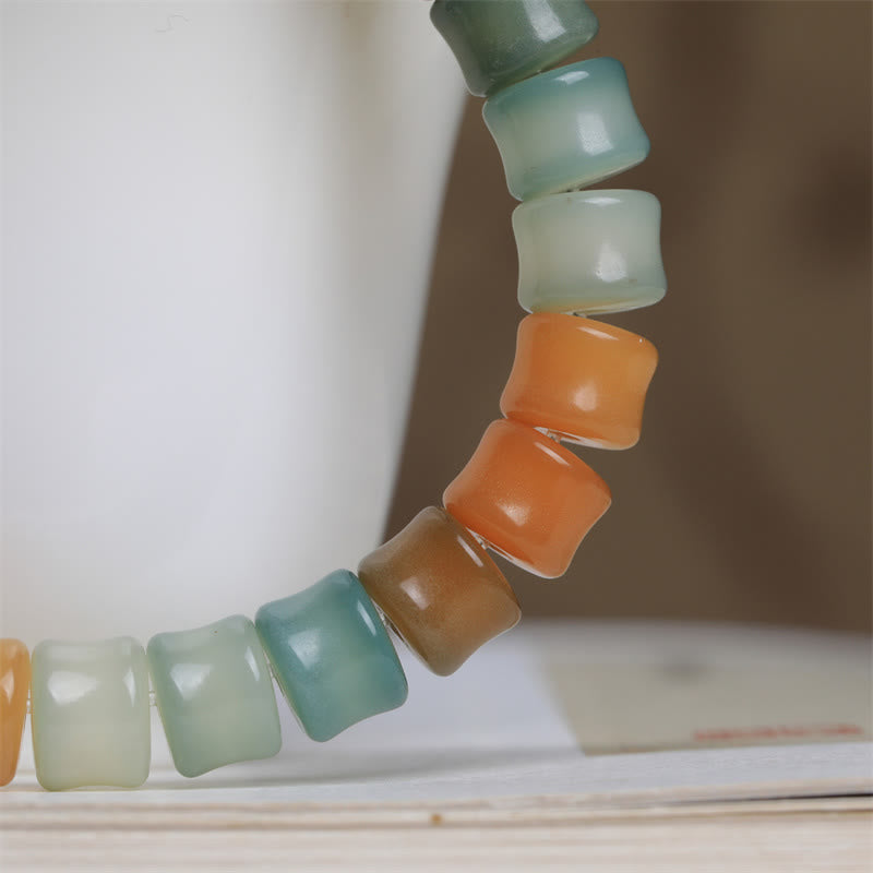 Nimara Ritual Colorful Bodhi Seed Cat Paw Wisdom Bracelet