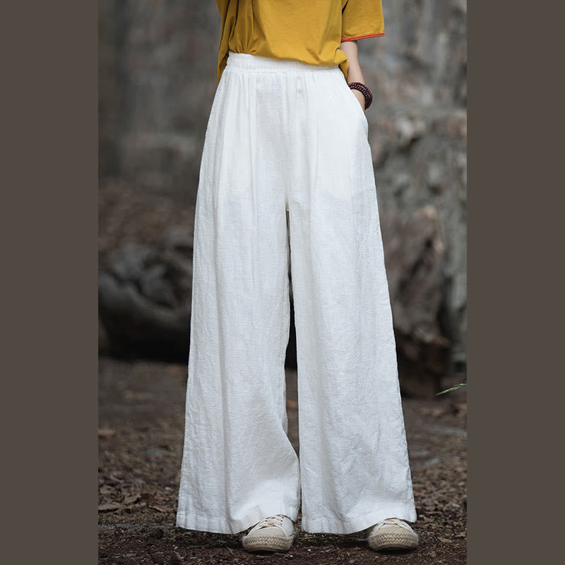 Nimara Ritual Retro Wide Leg Pants Casual Women's Yoga Pants With Pockets