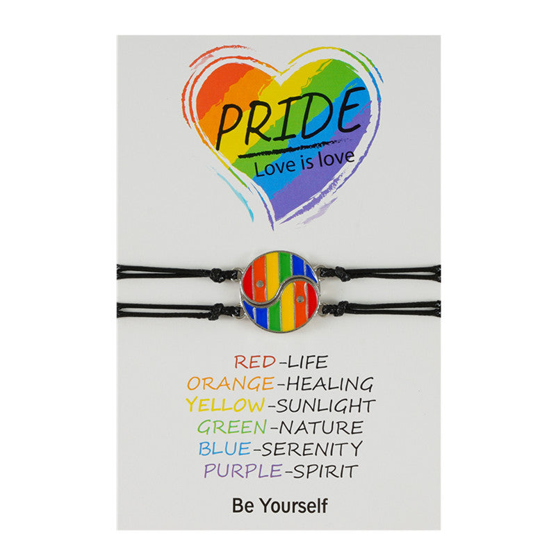 Everlasting Friendship Love Couple Balance Bracelet