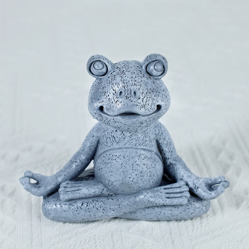Nimara Ritual Meditating Zen Dog Cat Frog Decoration