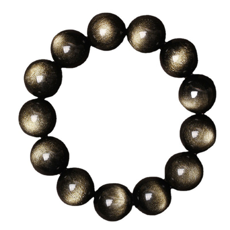 Nimara Ritual Tibetan Obsidian Purification Bracelet