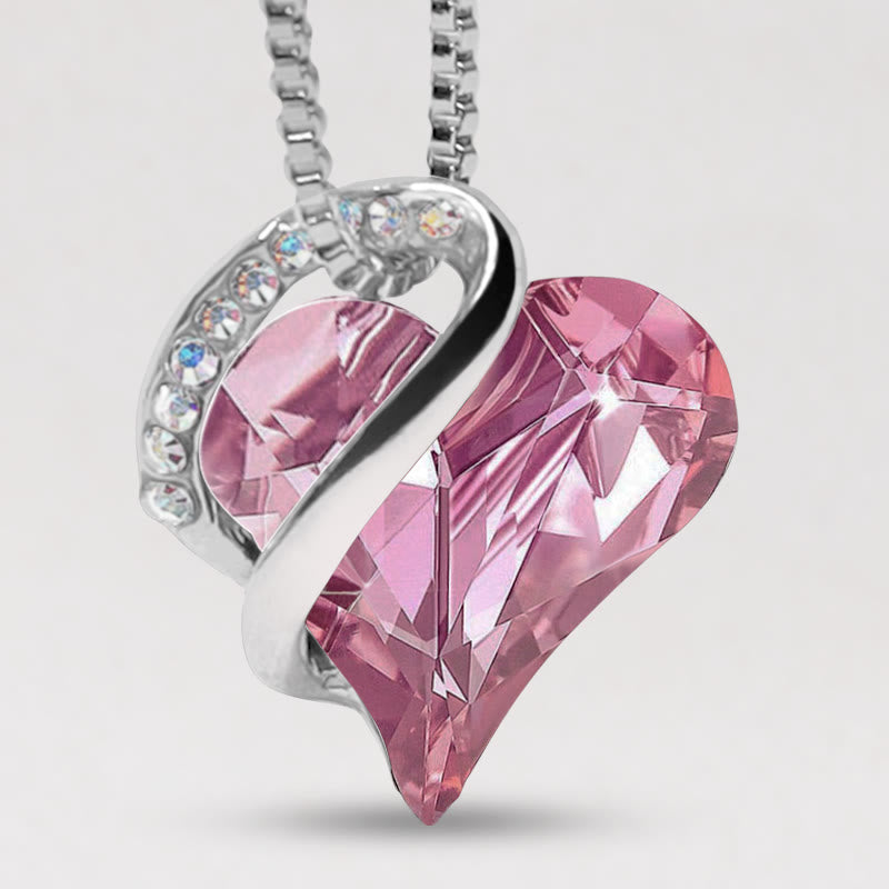 Nimara Ritual Love Heart Birthstone Healing Energy Necklace Pendant