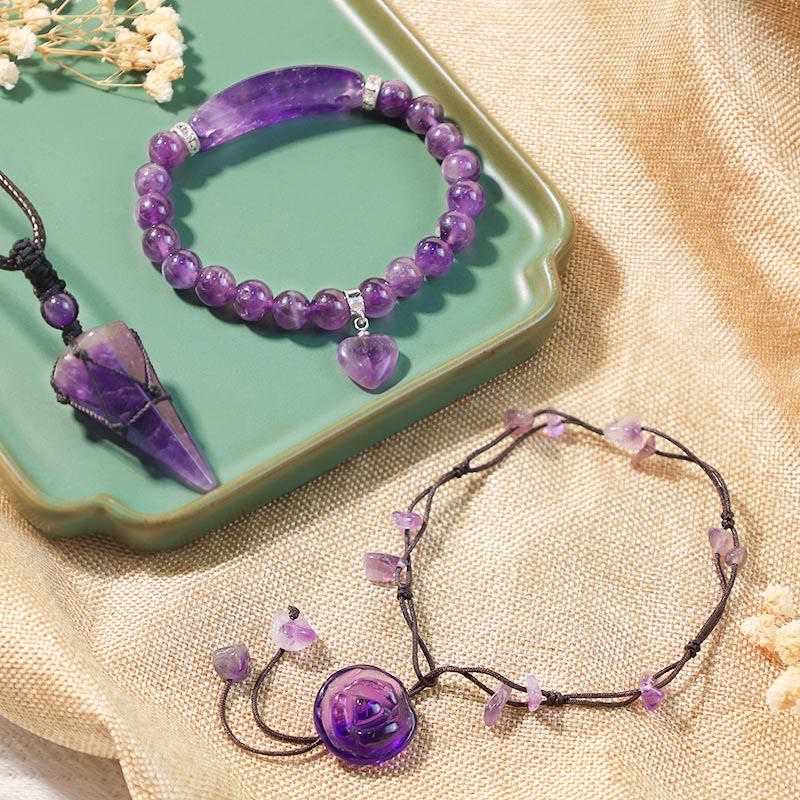 Nimara Ritual Bring Serenity into Your Life Amethyst Bundle