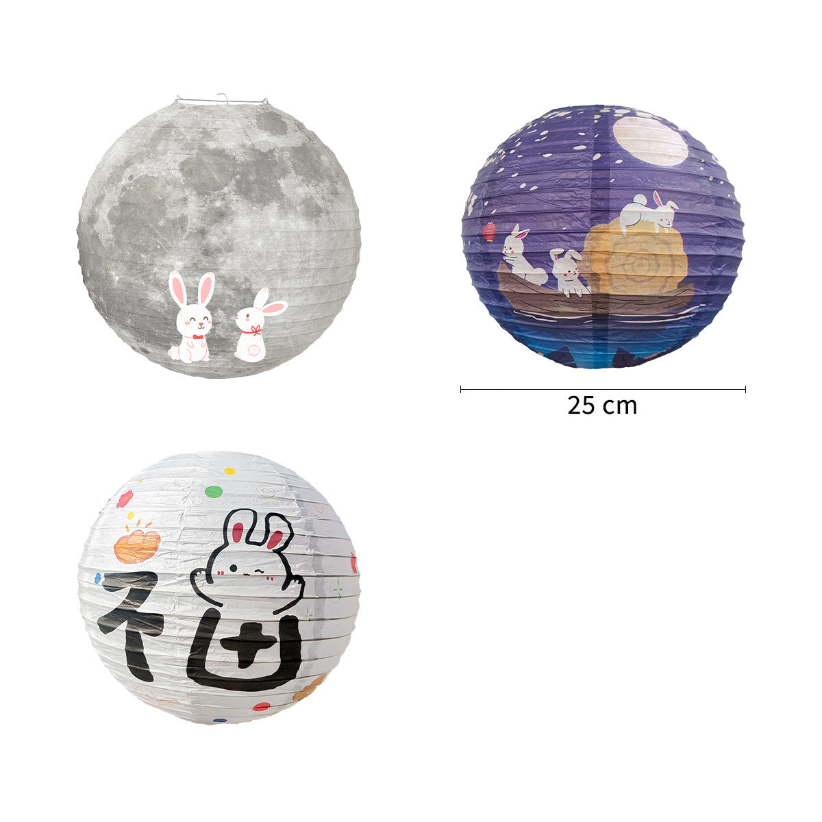 Nimara Ritual DIY Rabbit Paper Lantern Lamp Mid-Autumn Festival Lantern Decoration
