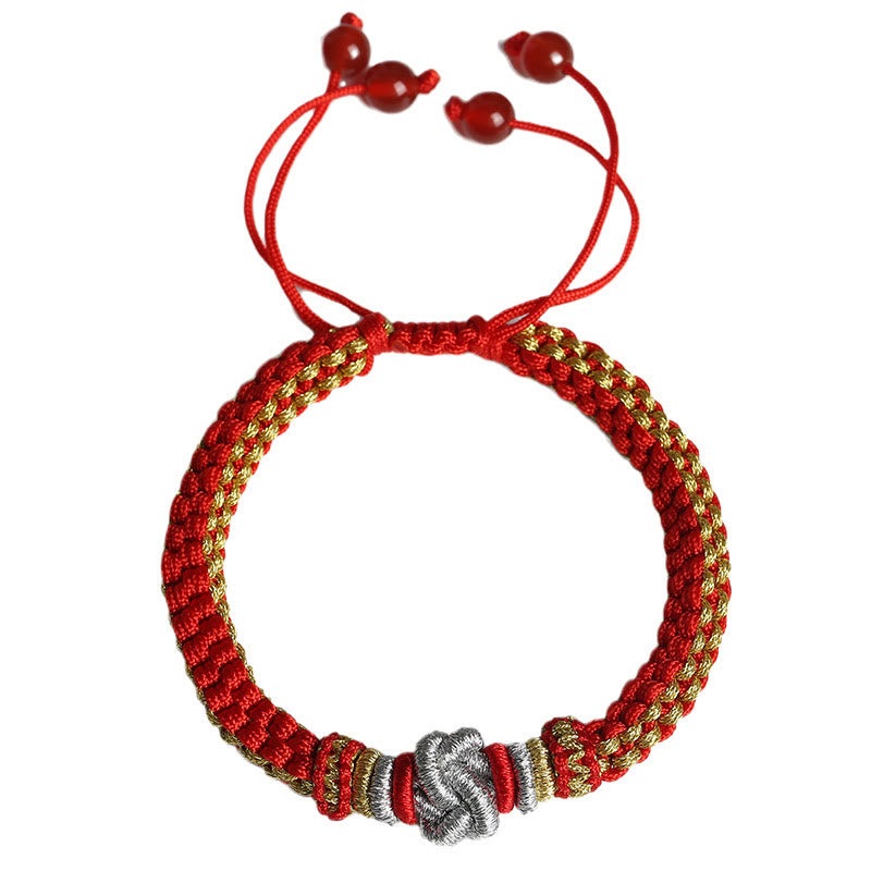 Nimara Ritual Colorful Rope True Love Knot Luck Handmade Bracelet