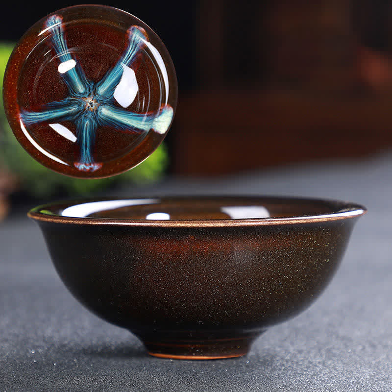 Nimara Ritual Colorful Ceramic Teacup Home Office Tea Cups