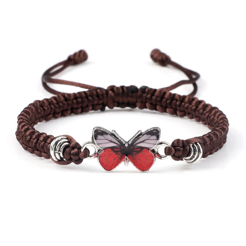 Nimara Ritual Butterfly Freedom Love String Charm Bracelet