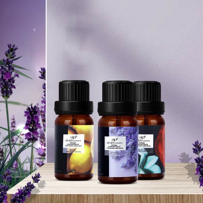 Nimara Ritual 6Pcs Lavender Orange Jasmine Lemongrass Soothing Aromatherapy Healing Essential Oils Set