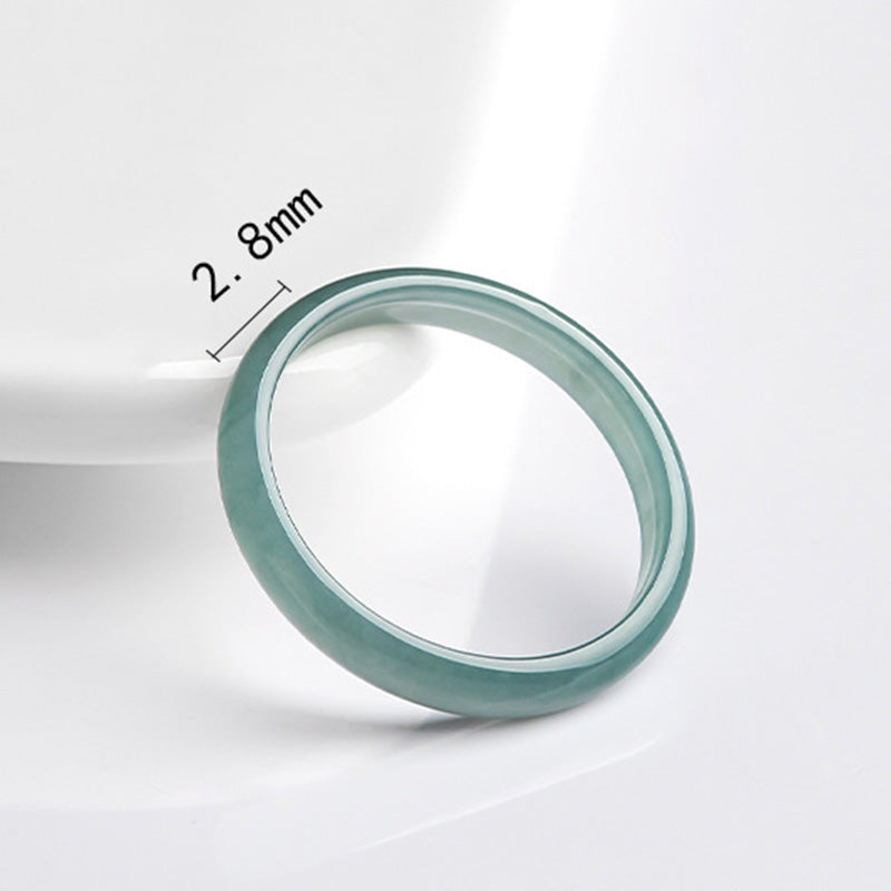 Nimara Ritual Natural Jade Prosperity Protection Ring