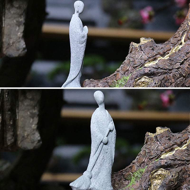 Nimara Ritual Meditation Buddha Monk Serenity Home Decoration