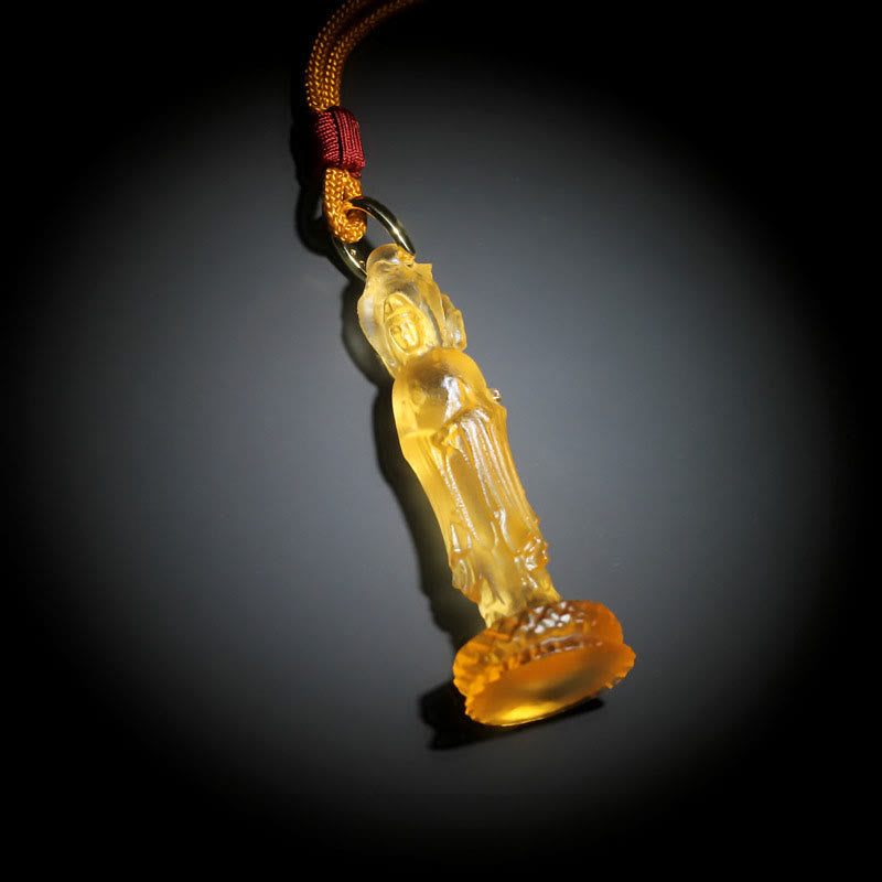 Nimara Ritual Avalokitesvara Buddha Liuli Harmony Necklace