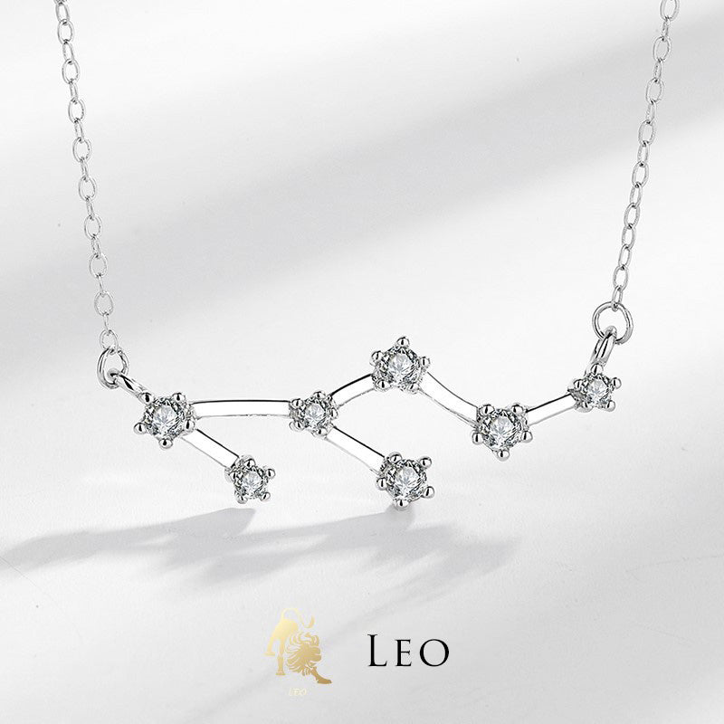Nimara Ritual 925 Sterling Silver 12 Constellations of the Zodiac Astrology Blessing Necklace Pendant