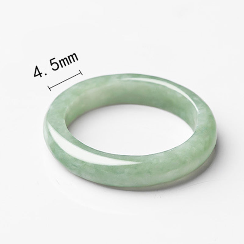 Nimara Ritual Natural Jade Prosperity Abundance Ring