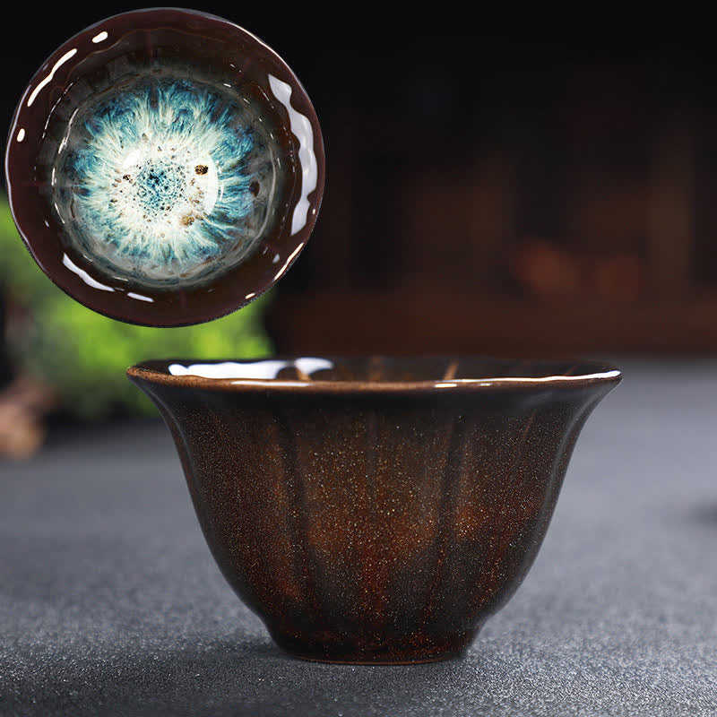 Nimara Ritual Colorful Ceramic Teacup Home Office Tea Cups