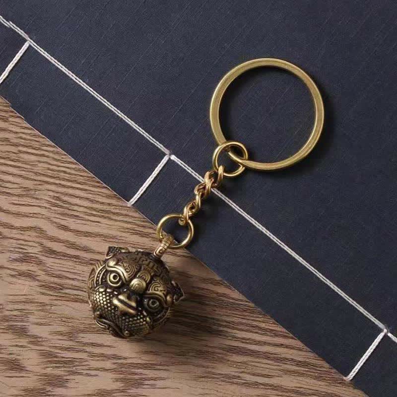 Nimara Ritual PiXiu Wealth Copper Key Chain