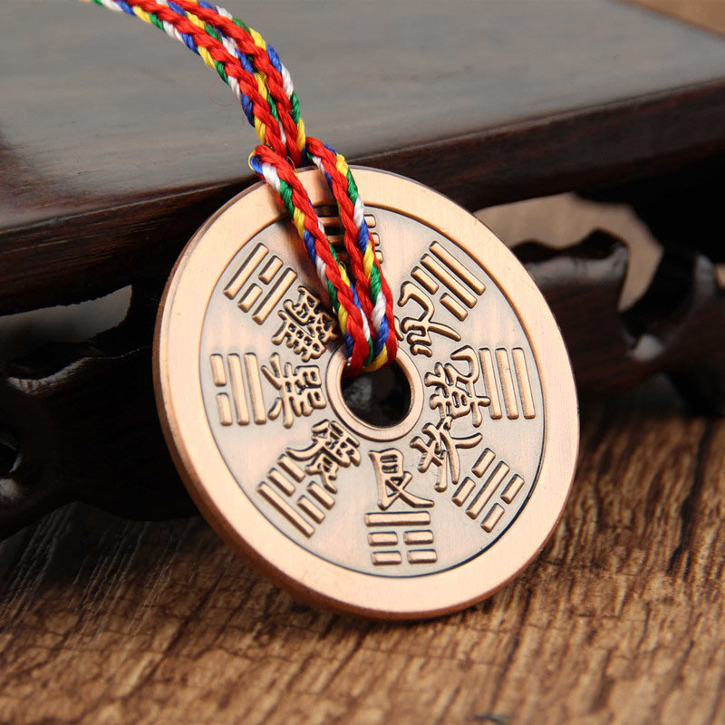 Nimara Ritual Taoism Yin Yang Symbol Protection Pendant Decoration Amulet