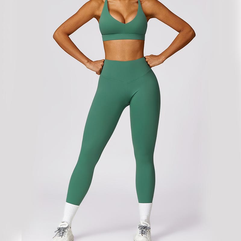 Nimara Ritual Women Short Sleeve T-Shirt Top High Waist Leggings Pants For Sports Yoga