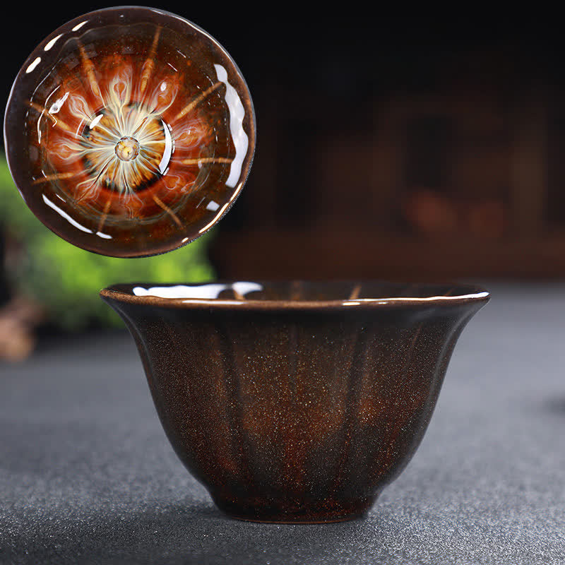 Nimara Ritual Colorful Ceramic Teacup Home Office Tea Cups