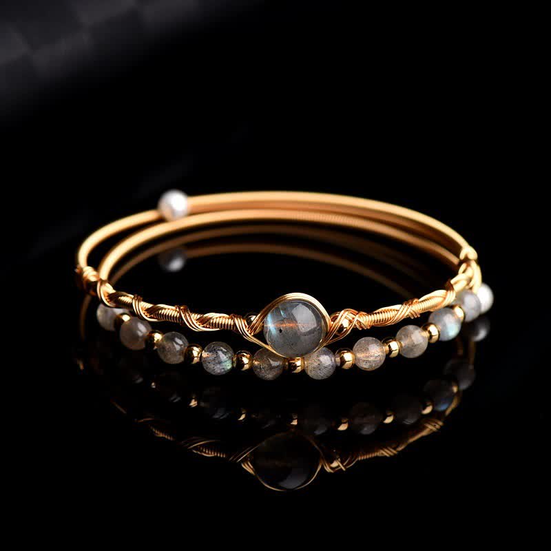 Nimara Ritual Moonstone Healing Love Bracelet Bangle