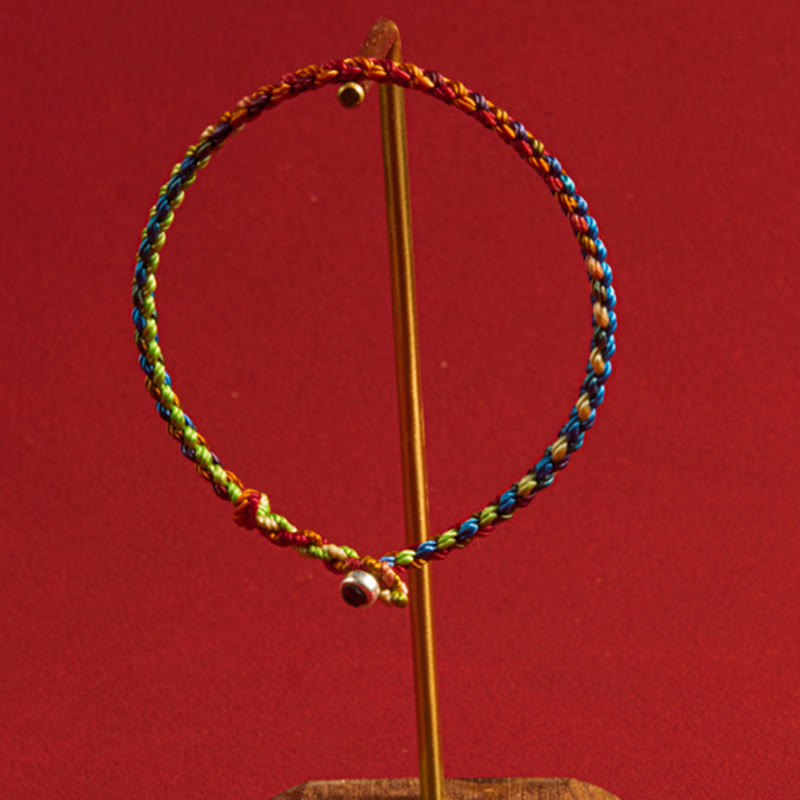 Nimara Ritual "May you be blessed with peace and safety in all four seasons" Lucky Multicolored Bracelet