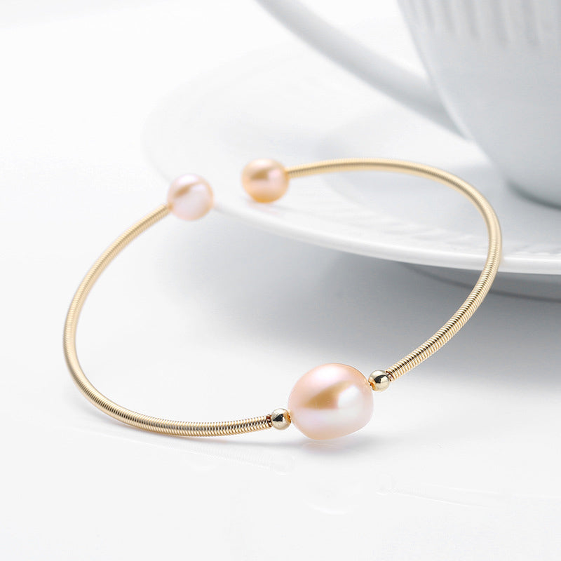 Pearl Wealth Bracelet Bangle
