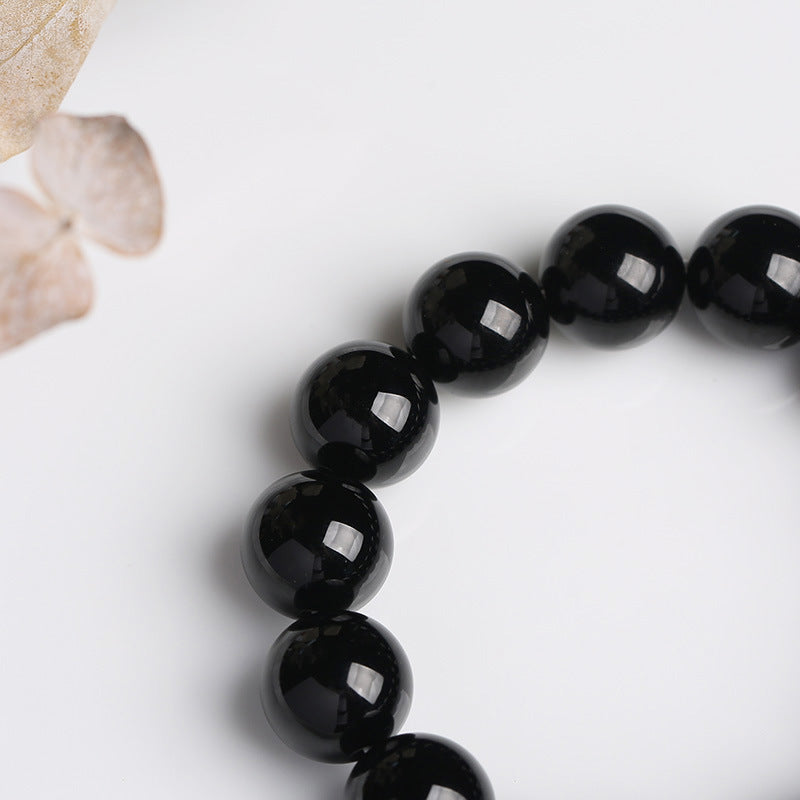 Nimara Ritual Natural Black Onyx Fortune Bracelet