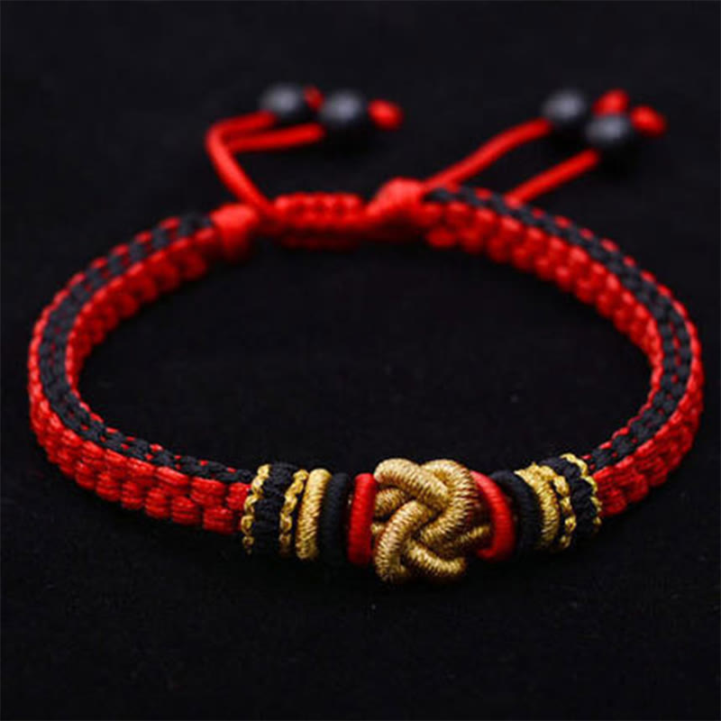 Nimara Ritual Colorful Rope True Love Knot Luck Handmade Bracelet