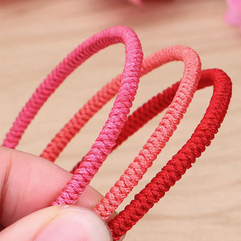 Nimara Ritual Tibetan 3Pcs King Kong Knot Protection Braided Bracelet