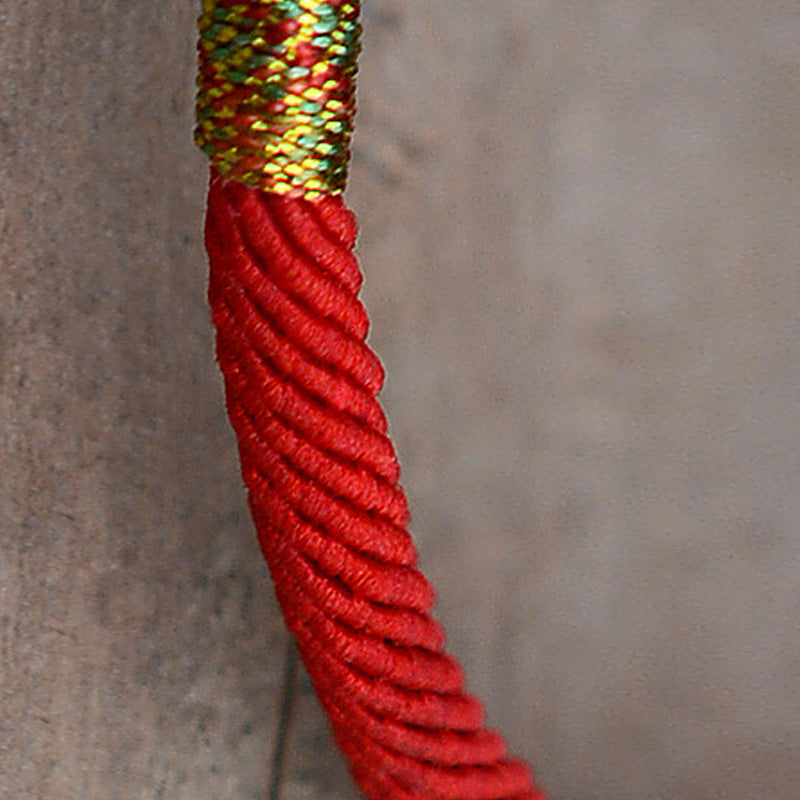 Nimara Ritual 24K Gold-Plated PiXiu Luck Red String Bracelet