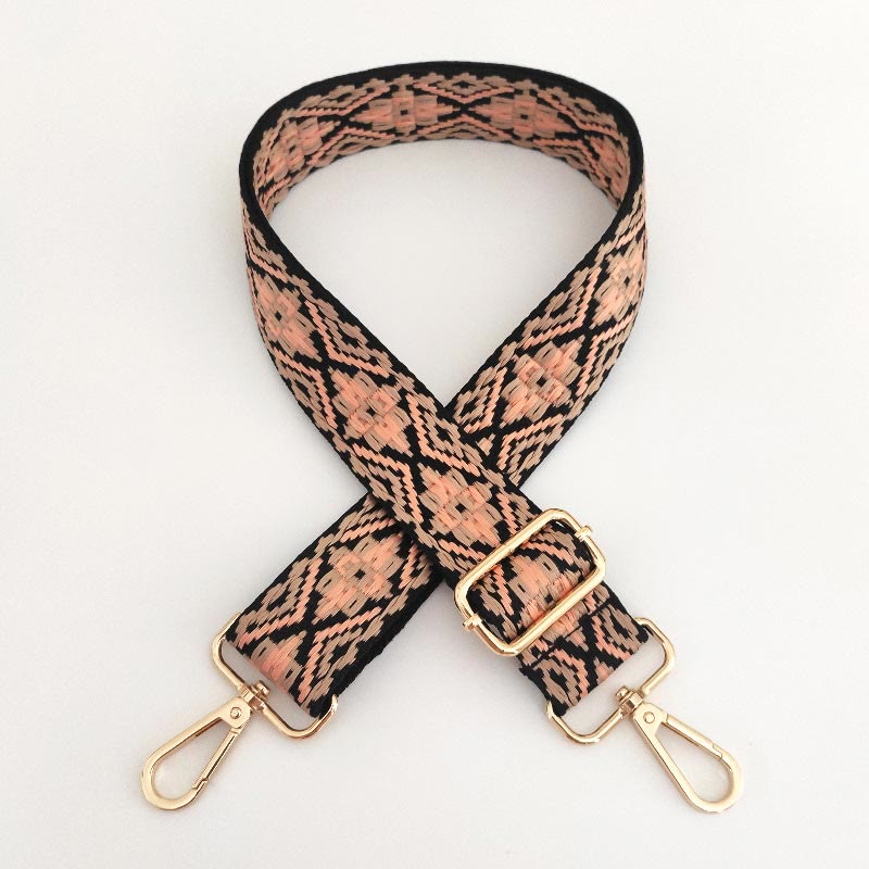 Nimara Ritual Multicolor Embroidered Shoulder Bag Straps