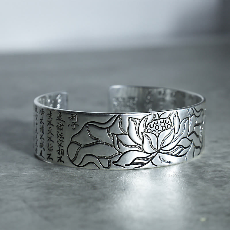 Nimara Ritual Tibetan Lotus White Copper Luck Bracelet