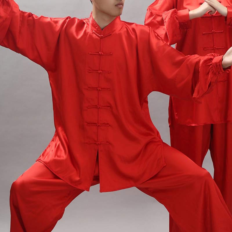 Nimara Ritual Simple Pattern Meditation Prayer Spiritual Zen Tai Chi Qigong Practice Unisex Clothing Set