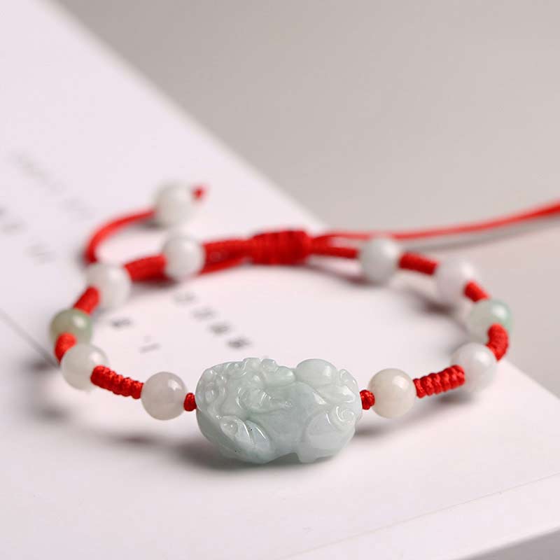 Nimara Ritual Natural Jade PiXiu Luck Bracelet