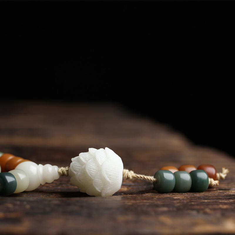 Nimara Ritual Bodhi Lotus Mala Harmony Necklace Bracelet