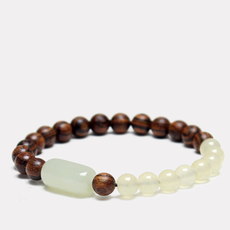 Nimara Ritual Jade Sandalwood Luck Abundance Bracelet