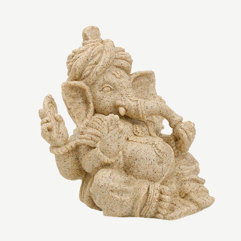 Nimara Ritual Ganesh Ganpati Elephant Statue Blessing Protection Home Decoration