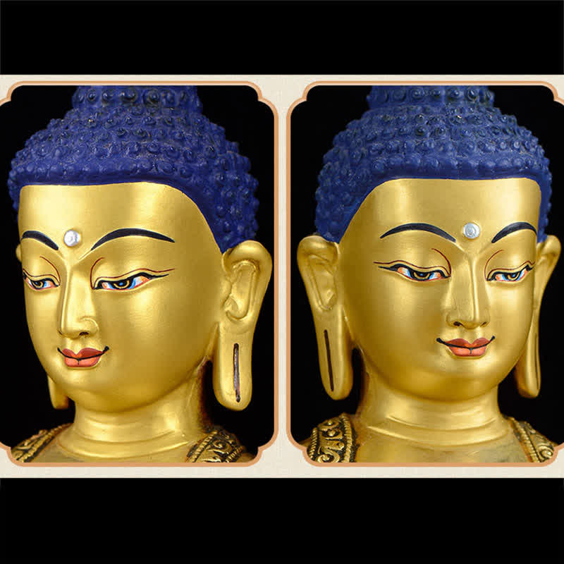 Nimara Ritual Shakyamuni Compassion Copper Statue Decoration
