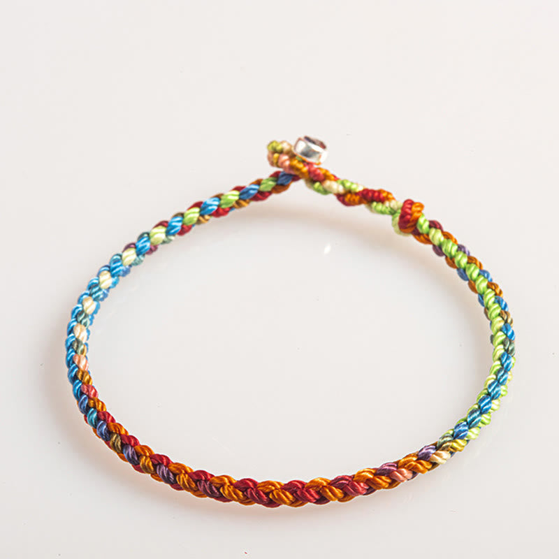 Nimara Ritual "May you be blessed with peace and safety in all four seasons" Lucky Multicolored Bracelet