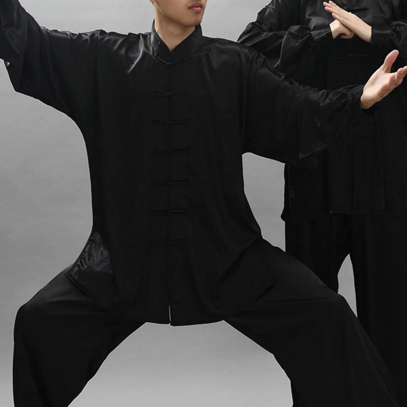 Nimara Ritual Simple Pattern Meditation Prayer Spiritual Zen Tai Chi Qigong Practice Unisex Clothing Set