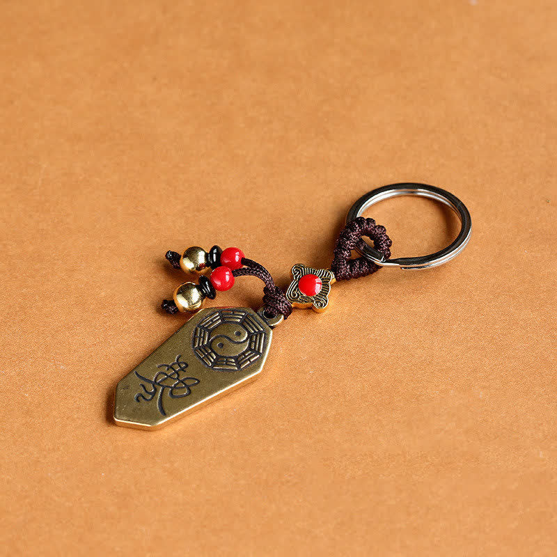 Nimara Ritual Feng Shui Bagua Yin Yang Balance Peace Keychain